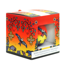 Load image into Gallery viewer, Seven Grandfather Teachings - Glass Ornament by Cody Houle