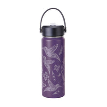 Load image into Gallery viewer, Wide Mouth Insulated Bottles 21oz - Hummingbird by Simone Diamond