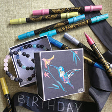 Load image into Gallery viewer, Metallic Felt Markers - Among the Stars by Paul Windsor