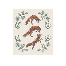 Load image into Gallery viewer, Eco Cloth - Foxes by Storm Angeconeb