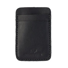 Load image into Gallery viewer, Floret Beaded Card Holder - Black