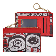 Load image into Gallery viewer, Zippered Card Wallet - Matriarch Bear by Morgan Asoyuf