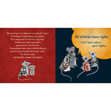 Load image into Gallery viewer, Board Book - Learning My Rights with Mousewoman by Morgan Asoyuf
