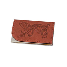 Load image into Gallery viewer, Card Holder - Whales by Paul Windsor