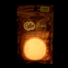 Load image into Gallery viewer, 11/0 Cylin Bead Glow in Dark AB - Coral
