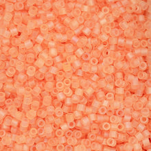 Load image into Gallery viewer, 11/0 Cylin Bead Matte Macaron AB - Tangerine

