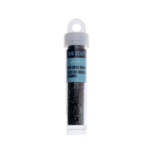 Load image into Gallery viewer, (Czech Seed Bead 9/0 3Cut Vial)Opaque Black
