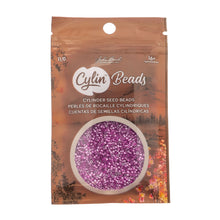 Load image into Gallery viewer, 11/0 Cylin Bead Grape Neon Colour
