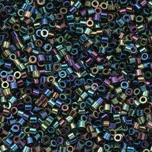 Load image into Gallery viewer, 11/0 Cylin Bead Black AB
