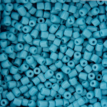 Load image into Gallery viewer, (Czech Seed Bead 9/0 3Cut Vial) Opaque Turquoise Blue

