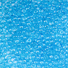 Load image into Gallery viewer, (Vial Czech Size 6/0) Transparent Light Aqua Luster
