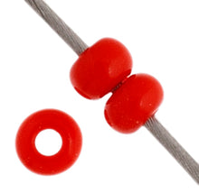 Load image into Gallery viewer, 11/0 Seedbead Opaque Light Red
