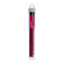 Load image into Gallery viewer, (Vial Czech Size 6/0) Transparent Dark Red
