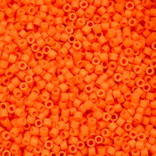 Load image into Gallery viewer, 11/0 Cylin Bead Opaque Mango Burst
