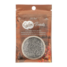 Load image into Gallery viewer, 11/0 Cylin Bead Opaque Dove Grey
