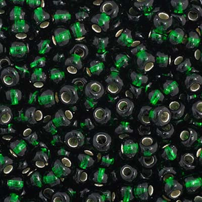 11/0 Seedbead S/L Dark Green