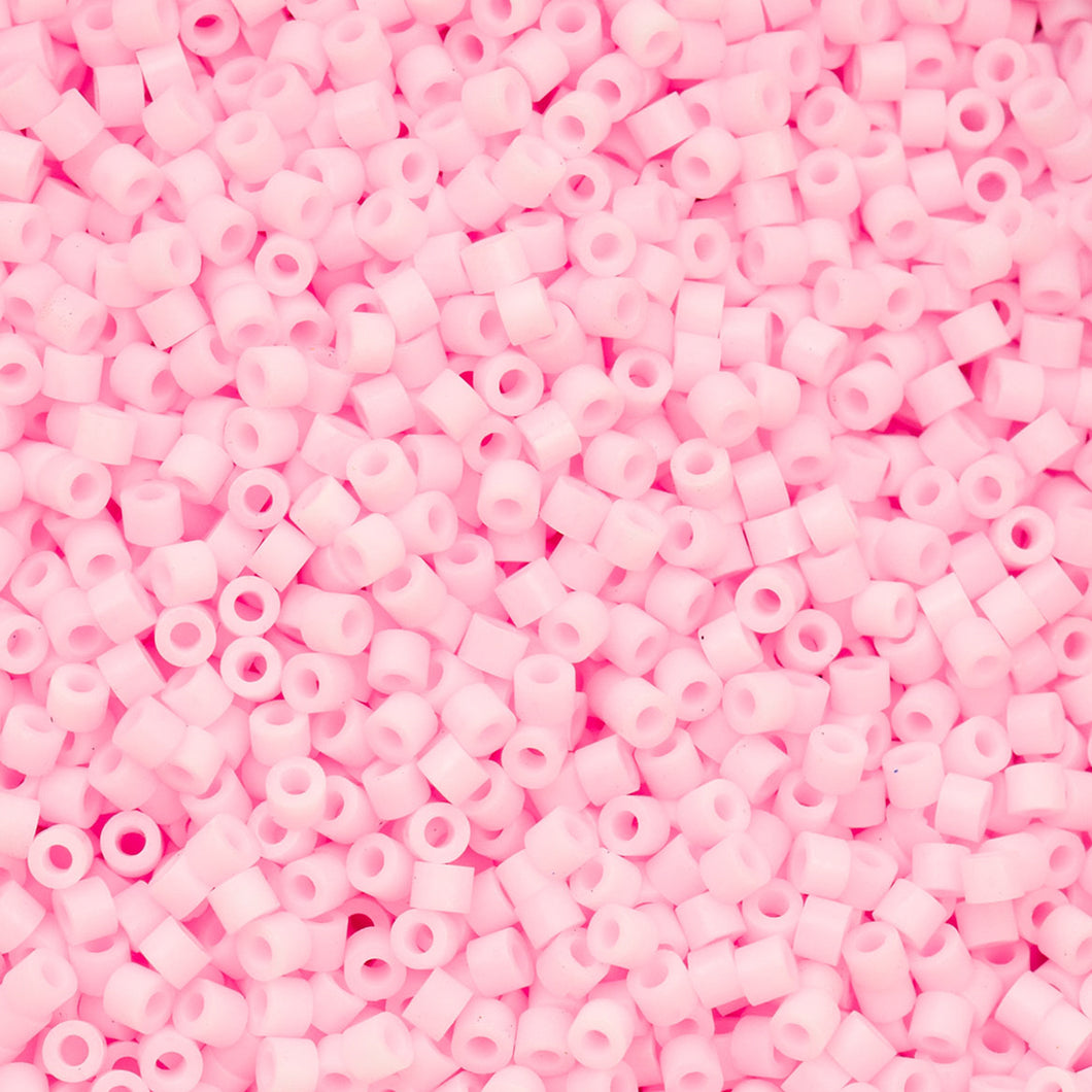 11/0 Cylin Bead Matte Macaron- Dark Pink