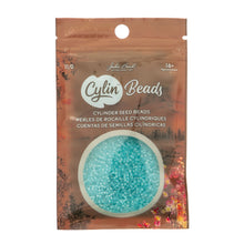 Load image into Gallery viewer, 11/0 Cylin Bead Matte Macaron AB - Blue Turquoise
