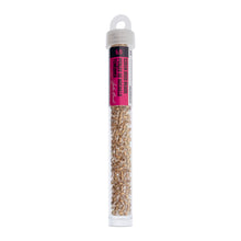 Load image into Gallery viewer, (Vial Czech Size 6/0) Crystal Gold Lined Metallic
