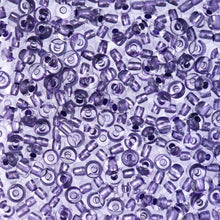 Load image into Gallery viewer, (Vial Czech Size 6/0) Crystal Purple Lined Metallic

