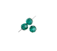 Load image into Gallery viewer, Preciosa 5in Strand Round 21pcs 6mm - Emerald
