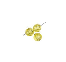 Load image into Gallery viewer, Preciosa 5in Strand Round 21pcs 6mm - Jonquil
