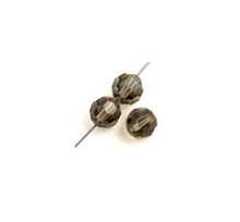 Load image into Gallery viewer, Preciosa 5in Strand Round 21pcs 6mm - Black Diamond
