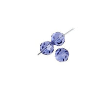 Load image into Gallery viewer, Preciosa 5in Strand Round 21pcs 6mm - Tanzanite
