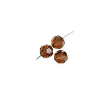 Load image into Gallery viewer, Preciosa 5in Strand Round 21pcs 6mm - Smoke Topaz
