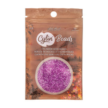Load image into Gallery viewer, 11/0 Cylin Bead Orchid Glow AB Lined
