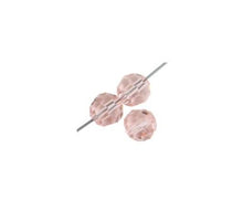 Load image into Gallery viewer, Preciosa 5in Strand Round 21pcs 6mm - Light Rose

