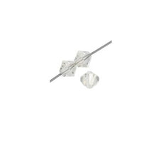 Load image into Gallery viewer, Preciosa Rondelle 4mm Argent Flare
