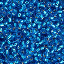 Load image into Gallery viewer, (Vial Miyuki Seed Bead 11/0) Sapphire Silver Lined
