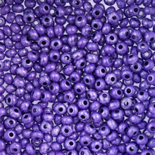 Load image into Gallery viewer, (Vial Czech Size 6/0) White Purple Terra Melafyr
