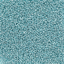 Load image into Gallery viewer, 11/0 Seedbead Metallic Lt Teal Solgel
