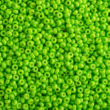Load image into Gallery viewer, (Vial Miyuki Seed Bead 11/0) Bright Lime Opaque Duracoat
