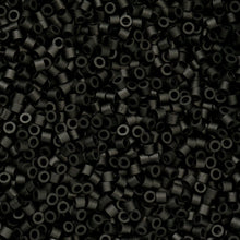 Load image into Gallery viewer, 11/0 Cylin Bead Black Matte
