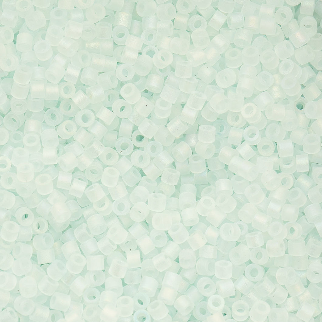 11/0 Cylin Bead Matte Macaron AB - Soft Blue