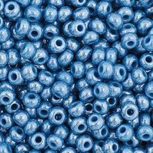 Load image into Gallery viewer, 11/0 Seedbead Dark Blue Luster Opaque

