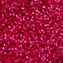 Load image into Gallery viewer, 11/0 Cylin Bead Fuchsia S/L
