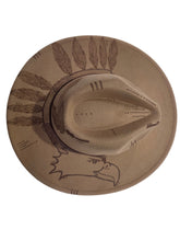 Load image into Gallery viewer, Tan Hat - Eagle Staff
