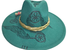 Load image into Gallery viewer, Green Hat - Dreamcathers
