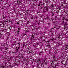 Load image into Gallery viewer, 11/0 Cylin Bead Grape Neon Colour
