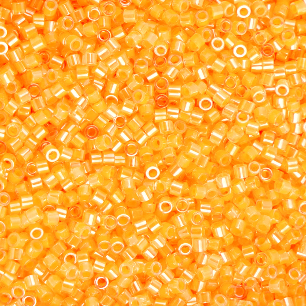 11/0 Cylin Bead Neon Light Orange