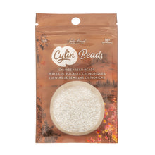 Load image into Gallery viewer, 11/0 Cylin Bead White Pearl Luster
