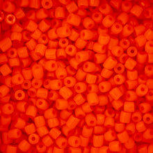 Load image into Gallery viewer, (Czech Seed Bead 9/0 3Cut Vial) Opaque Orange
