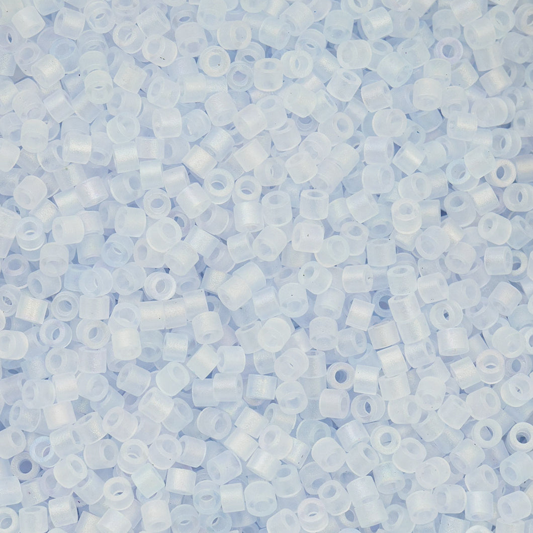 11/0 Cylin Bead Matte Macaron AB - Light Blue