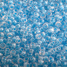 Load image into Gallery viewer, (Vial Miyuki Seed Bead 11/0) Blue Luminous Neon C/L
