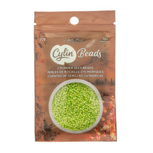 Load image into Gallery viewer, 11/0 Cylin Bead Opaque Chartreuse
