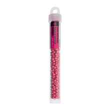 Load image into Gallery viewer, (Vial Czech Size 6/0) Raspberry Terra Dyed Chalk Matt Luster
